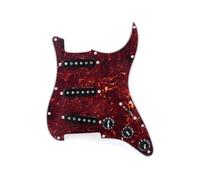 golpeador humbucker Golpeador precableado SSS de 11 orificios con pastillas de bobina simple para guitarra de 4 capas