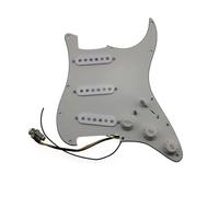 golpeador humbucker Pastillas de guitarra precableadas cargadas SSS estilo años 60, pastillas de bobina simple, 5 pastillas, cableado de 7 vías, golpeador(02)