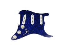 golpeador humbucker Pastillas de guitarra precableadas cargadas SSS estilo años 60, pastillas de bobina simple, 5 pastillas, cableado de 7 vías, golpeador(08)