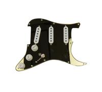 golpeador humbucker Pastillas de guitarra precableadas cargadas SSS estilo años 60, pastillas de bobina simple, 5 pastillas, cableado de 7 vías, golpeador(14)