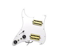golpeador humbucker Pastillas de guitarra precableadas Humbucker Pickguard de HSH Pastillas de guitarra eléctrica Pastillas de guitarra eléctrica Verde