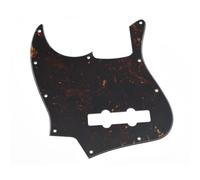 Golpeador KAISH Lefty de 4 cuerdas estilo J Bass, placa raspadora para Jazz J Bass, color tortuga oscura