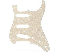 Golpeador moderno Fender Stratocaster de 11 agujeros - Moto blanco envejecido