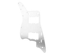 Golpeador para guitarra eléctrica, 13 agujeros de fijación, placa de percusión de aleación de aluminio para jazzmaster/atmósfera clásica sin interferencias (plata oxidada)