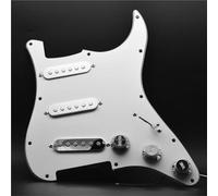 Golpeador Pastilla Pastillas De Golpeador De Guitarra Eléctrica De Bobina Única Accesorios De Guitarra SSS Precableados Cargados Con 11 Orificios(G)