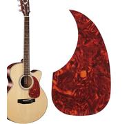 Golpeador - Película protectora autoadhesiva en forma de lágrima de 40/41 pulgadas | Cubierta resistente a arañazos para uso en cuerpos de instrumentos de cuerda eléctricos acústicos