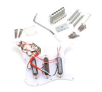 Golpeador precableado cargado para guitarra, juego de puente de guitarra eléctrica, de bobina única, golpeador precableado para pastillas de guitarra