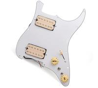 Golpeador precableado para guitarra Conjunto De Panel De Pastilla Doble Para Guitarra Eléctrica Con Cortador De Pastillas Independiente (Color : 05)