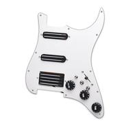 Golpeador precableado para guitarra Conjunto De Panel De Pastilla Simple Y Doble Para Guitarra Eléctrica Con Cortador De Pastillas Independiente