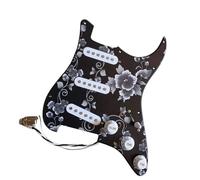 Golpeador precableado para guitarra Pastillas De Bobina Única Multifunción SSS Precableadas Mejoradas, Ollas De Eje De Cobre Para Guitarra Eléctrica (Color : 01)