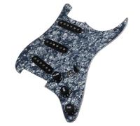 Golpeador precableado para guitarra Pastillas De Guitarra Pastilla Personalizada Golpeador Cargado Cubiertas De Pastillas Negras (Color : 17)