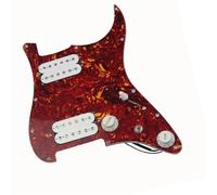 Golpeador precableado para guitarra Pastillas Humbuckers Con Golpeador Precableado Blanco De 3 Capas, Accesorios De Guitarra Para Guitarras