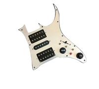 Golpeador Precableado Pastillas Arnés de soldadura con interruptor multiusos pastilla Alnico V bobina dividida mejorado precableado HSH golpeador para guitarra IBZ