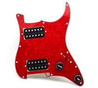 Golpeador Precableado Set Adecuado Para El Conjunto De Circuito Protector De Pastilla De Guitarra Eléctrica ST SQ(Pearl C)