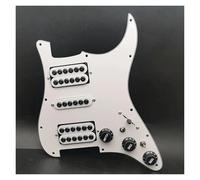 Golpeador Precableado Set Golpeador De Guitarra Eléctrica Con División De Bobina HSH Con Paraguas Grande Tornillo De Ajuste Y Placa De Protección Precableada