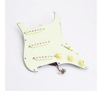 Golpeador Precableado Set Pastilla De Golpeador De Guitarra Eléctrica Placa Rascadora Precableada Cargada Para Guitarra Eléctrica ST SSS