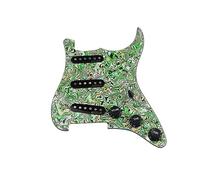 Golpeador Precableado SSS Ainico 5 De 7 Vías Totalmente Cargado, Juego De Pastillas De Bobina Simple Para Guitarra Eléctrica St (Color : 013)