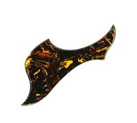 Golpeador profesional para guitarra, protector de guitarra, protector de guitarra con patrón amarillo, golpeador de PVC con textura de PVC