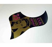 Golpeador Salva Puas Pickguard para Guitarra Acústica MOD.: Elvis + 2 púas de regalo