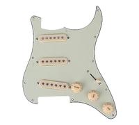 Golpeador SSS Precableado Para Guitarra Eléctrica De PVC Verde De 3 Capas