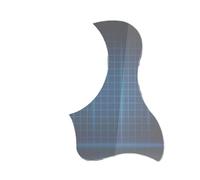 Golpeador Ultrafino Para Guitarra Acústica Transparente Para Guitarra Folk(2)