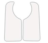 Golpeadores Set para guitarra blanco 8x20cm. Marca: Samba. Fabricado en España (2 Unidades)