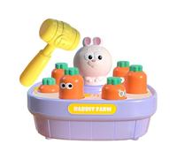 Golpear al topo, Golpear al topo, Juguete interactivo que martilla la rana con el juego Hammer Whack Mole, Juguete de dibujos animados de pollo Juguete educativo divertido para ragaz