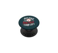 Golpear Duro Correr Rápido Giro Izquierda Béisbol Divertido De PopSockets PopGrip Adhesivo