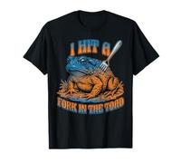 Golpeé un Tenedor en el Sapo Funny Frog Meme Camiseta