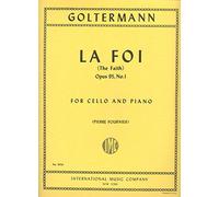 GOLTERMANN - La Foi Op.95 nº 1 para Violoncello y Piano (Fournier)