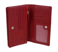Golunski Monedero/Billetera de Cuero para Mujer con protección RFID - Rojo