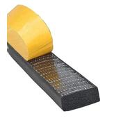 goma aislante Tira de sellado de esponja autoadhesiva de goma, adhesivo de una cara, ancho de 10mm a 50mm, espesor de 1mm a 20mm hueco de espuma (Size : 8mm x 20mm x 10Meter)