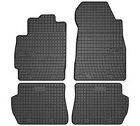 Alfombrillas de goma Mazda 2 II 2007-2014 4 piezas Negro Frogum elToro