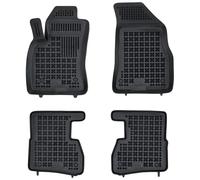 Goma Alfombrillas De Coche Rezaw-Plast para Fiat Doblo II 2010-2019 juego de alf