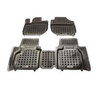 Goma Alfombrillas De Coche Rezaw-Plast para Honda Fit III 2015-2021 juego de alf