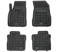 Goma Alfombrillas De Coche Rezaw-Plast para Nissan Note II 2013-2016 juego de al