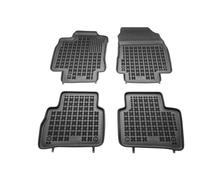 Goma Alfombrillas De Coche Rezaw-Plast para Nissan Versa I 2006-2011 juego de al