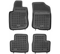 Goma Alfombrillas De Coche Rezaw-Plast para Peugeot 208 I 2013-2019 juego de alf