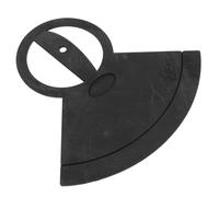 Goma Almohadilla de Silenciador de Batería para Platillos y Batería | Pieza Única Negra, para Principiantes, Práctica Segura, Resistente al Desgaste, Protege el Instrumento