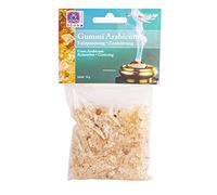 Goma arábiga - Berk Innenwelten - Incienso de resinas puras en bolsas para ahumar en colador y carbón vegetal