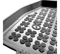 Goma Beige Alfombrillas De Coche Rezaw-Plast para Mercedes E Clase S212 2009-201