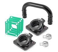 Goma Carb Adaptador De Interfaz Del Colector Admisión Carburador Para Yamaha Banshee 350 YFZ350 1987-2006, Piezas Repuesto Para La Bota Adaptador Colector Admisión