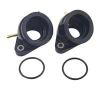 Goma Carb Tubo De Admisión Del Colector Carburador Para YAMAHA XV400 XV500 XV500S XV535 XV535H XV535S Adaptador Interfaz La Bota Adaptador Colector Admisión