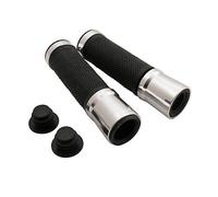 GOMA DE AGARRE SHIN YO Manillar, 7/8 pulgadas (22,2 mm), 130 mm, plata, plata
