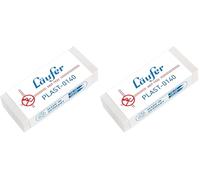 Goma de borrar Camino de plástico Plast pequeño (Paquete de 2)