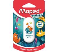 Goma de Borrar Maped Jungle Fever - Borrado Eficiente, Diseño Selvático - Ideal para Niños, Maped