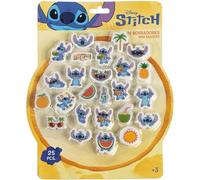 Goma de Borrar Pack x25 Stitch - Set de 25 Gomas Decorativas con Diseño de Stitch, Ideales para Regalos Escolares, Piñatas, Estuches y Uso Diario en el Colegio o en Casa