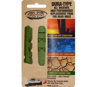 Goma de freno Kool-Stop Road Dura R4 verde adecuada para zapatas de freno...