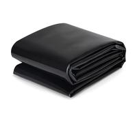 Goma de membrana de piscina flexible negra, for paisajismo de estanques de peces, revestimiento de estanque, lona de 0,2 mm de espesor(10x15m(32.8x49.2ft))