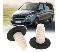 Goma De Resorte, 2 Pcs Tope Amortiguador Suspensión Hoja Goma Para Mercedes Benz W447 W448 Eje Trasero De Resorte Adicional Para Clase V Oem A4473240100 4473240100 Trasera Izquierda Y Derecha